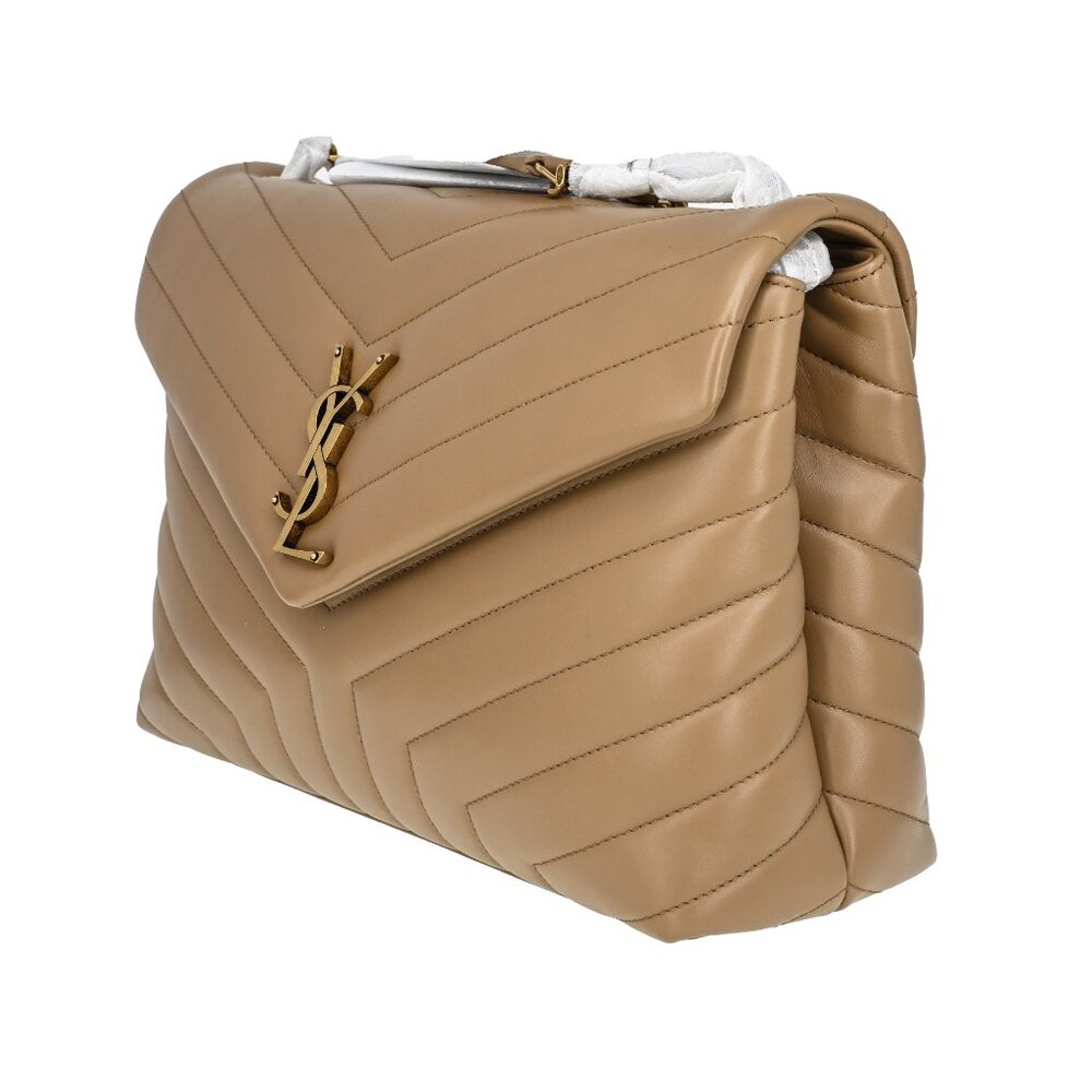 Saint Laurent Medium Monogram Loulou Quilted Leather Shoulder Bag - Picture 4 of 10